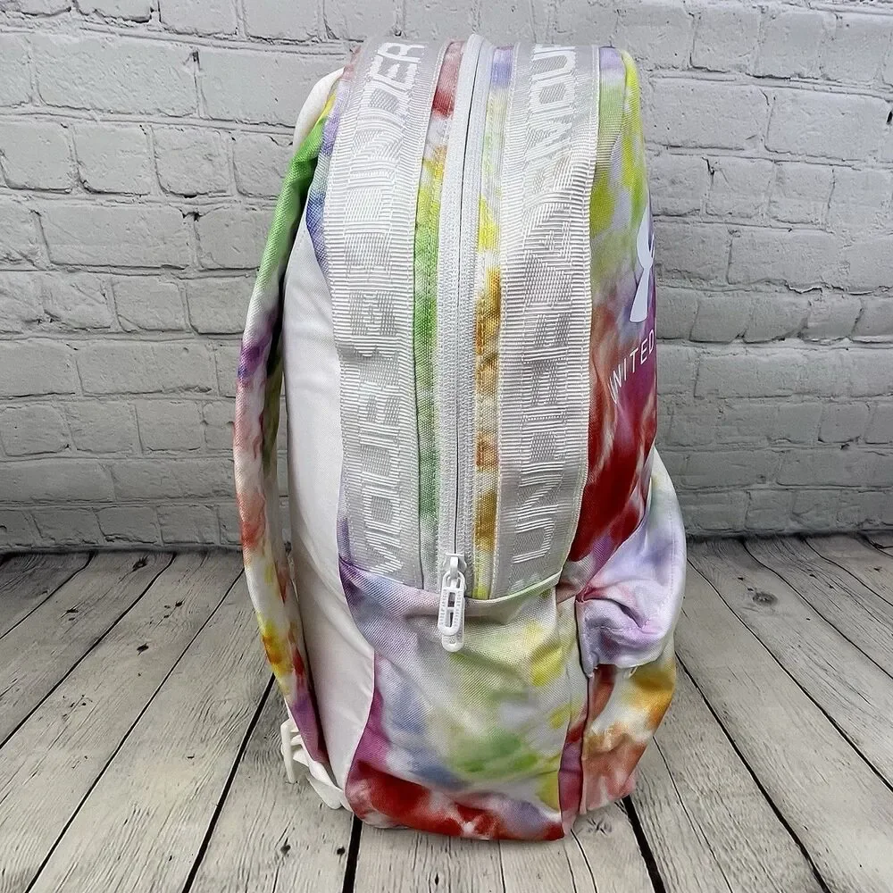 Under Armour UA Loudon Backpack Tie Dye Colorful School Laptop Book Bag